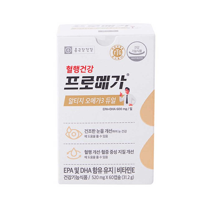 韩国CHONGKUNDANG RTG Omega3 营养品 60粒