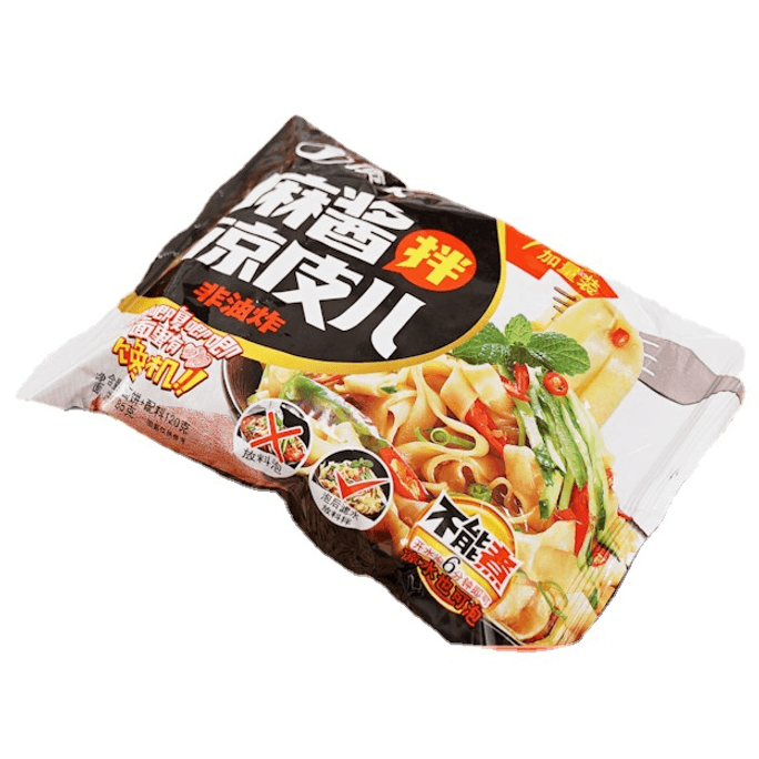 DingDa LiangPi Hot Soup Noodles Bagged With Sesame Sauce Noodles 120g/Bag