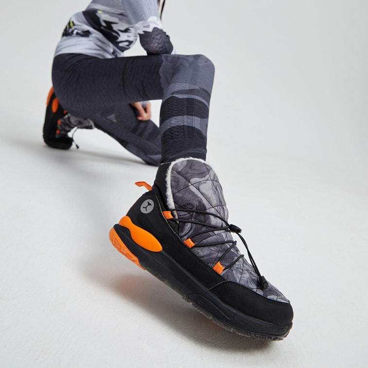 【中国直邮】 moodytigerRAKIS M 儿童雪地靴 暖流灰 40 3