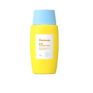 【中国直邮】 欧乐萌 防晒轻透舒缓防晒啫喱防水防汗清透水嫩水润 50g