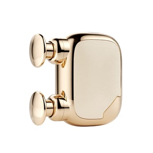 Dual‑Head Brushless Fascia Gun, Pocket Mini Massager, Muscle & Neck Relief, Gold 1 Set