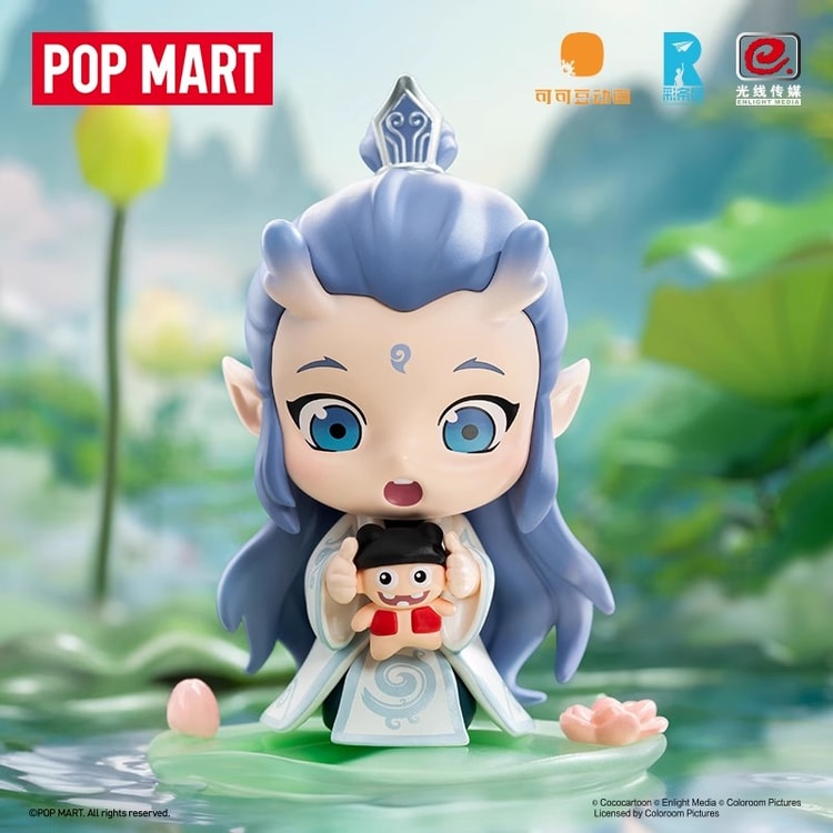 中国からの直送】POP MART 「哪吒：魔少年が竜王を征く」 ナチュラル