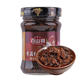 百山祖 香菇红葱酱 210g【红葱香酥 菌香四溢】【拌面拌饭必备!鲜香美味】