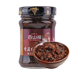 百山祖 香菇红葱酱 210g【红葱香酥 菌香四溢】【拌面拌饭必备!鲜香美味】