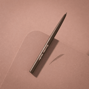 KISSME Heroine Make Quick Eyebrow S #02 Natural Brown 1.5mm Fine Tip【Waterproof Sweat-Proof Long-Lasting】