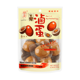 Cooked Marinated Egg 6pc
