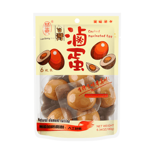 삶은 양념 계란 6개