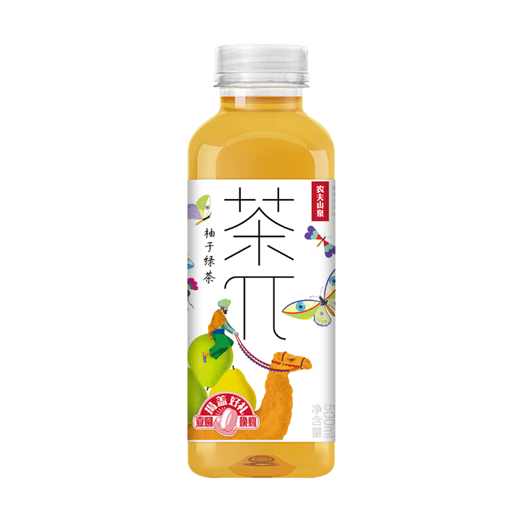 农夫山泉茶p 柚子绿茶500ml 不同包装随机发 亚米网