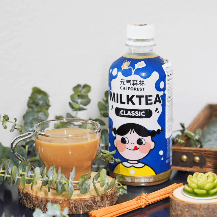 Chi Forest Classic Milk Tea, 15.21fl oz - Yami.com