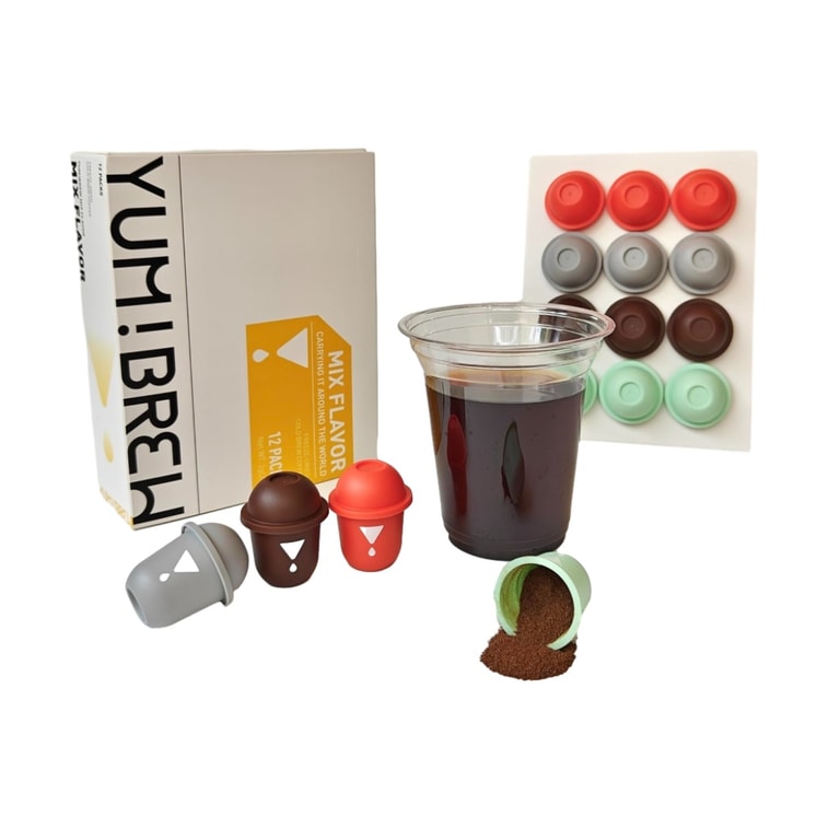 雲沐咖 凍乾即溶精品咖啡 混合裝 美式·意式·生椰美式·茉莉美式 12 顆 低卡無糖 精選雲南阿拉比卡豆【凍乾鎖鮮 一秒喚醒雲南風味】 4