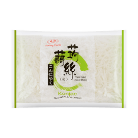 SPRING FARM绿野  健康白蒟蒻丝 魔芋丝面条 190g【低卡饱腹代餐火锅涮菜】