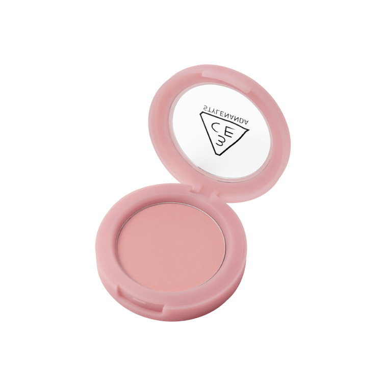 韩国3CE MOOD RECIPE 单色腮红 腮红粉持久显色 毛孔柔焦 丝滑贴合 #CITY MAUVE 低饱和烟粉色 5.5g 【小红书推荐】黄皮宝藏显白 12