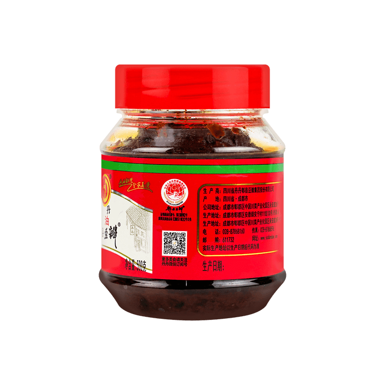 【川菜之魂】丹丹 红油郫县豆瓣酱 干锅回锅肉调料 500g