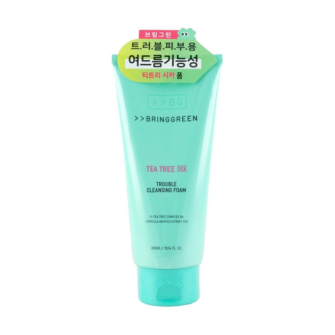 Tea Tree Cica Trouble Cleansing Foam 10.14 fl.oz.