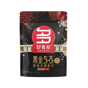 Five Black Instant Mixed Flush Oatmeal Mixed Grain Black Gold 400g/bag