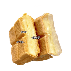 【中国直邮】 千百味 奶皮方糕含乳奶制品内蒙古特产添加生牛乳制作独立小包装即食零食 4袋