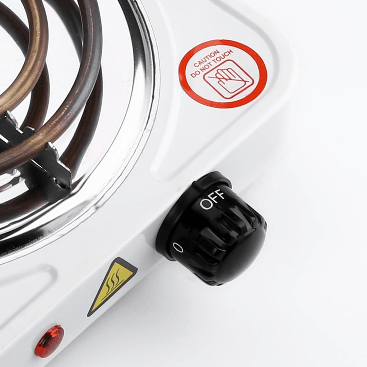 500W-1000W Compact & Portable Hot Plate - Single Burner electric stove for Dorm 3