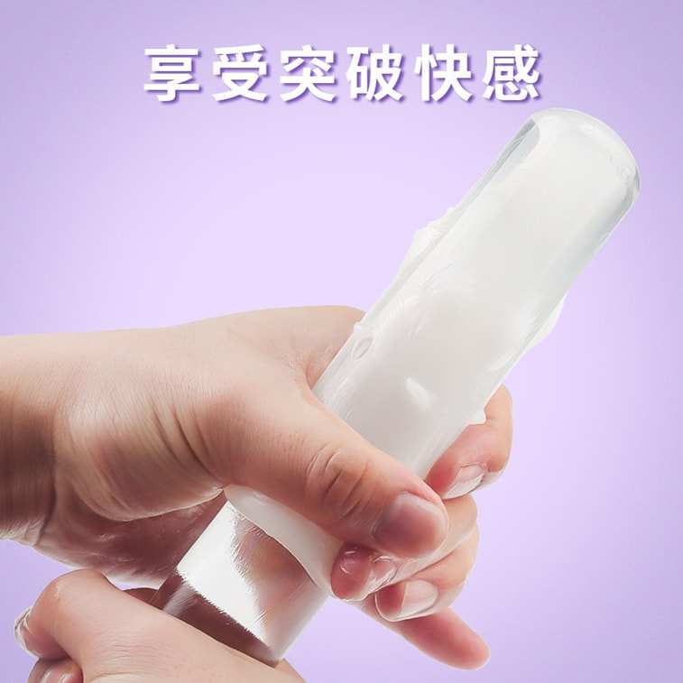 스한데 미니 섹스 젤리 플라이트 컵 남성용 스트레칭 수동 훈련기 성인 섹스 용품 - 모델 B 1개 2
