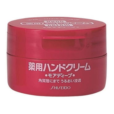 日本SHISEIDO资生堂 尿素特润红罐护手霜 100g