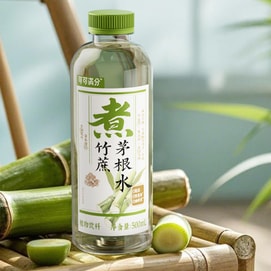 可可滿分 竹甘蔗茅根水 養生植物飲 500ml *6【6份超值裝】【低糖低卡0脂】【清潤降火 夏日必備】