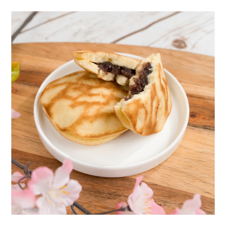 日本丸京果子庵 虎皮铜锣烧 红豆味 5枚入 275g 3