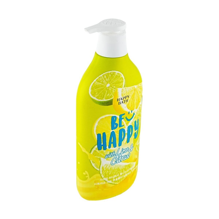 HAPPY BATH Smile Body Wash, 30.43 fl oz #Wellness Citron & Lime