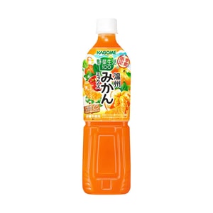 日本KAGOME可果美 溫州蜜橘風味複合蔬果汁 720ml【補充每日維C】【季節限定】