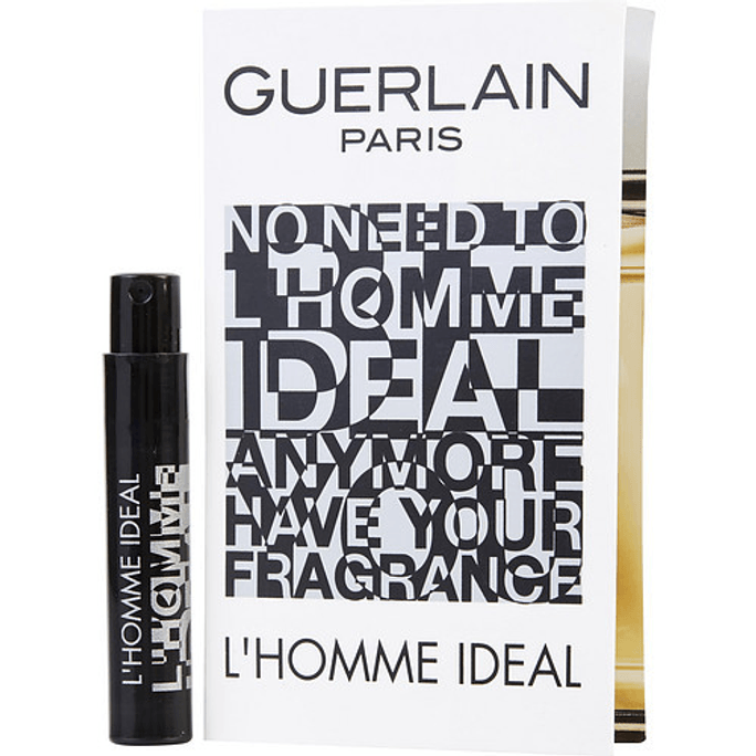 Guerlain L'homme Ideal Eau De Toilette Spray Vial On Card