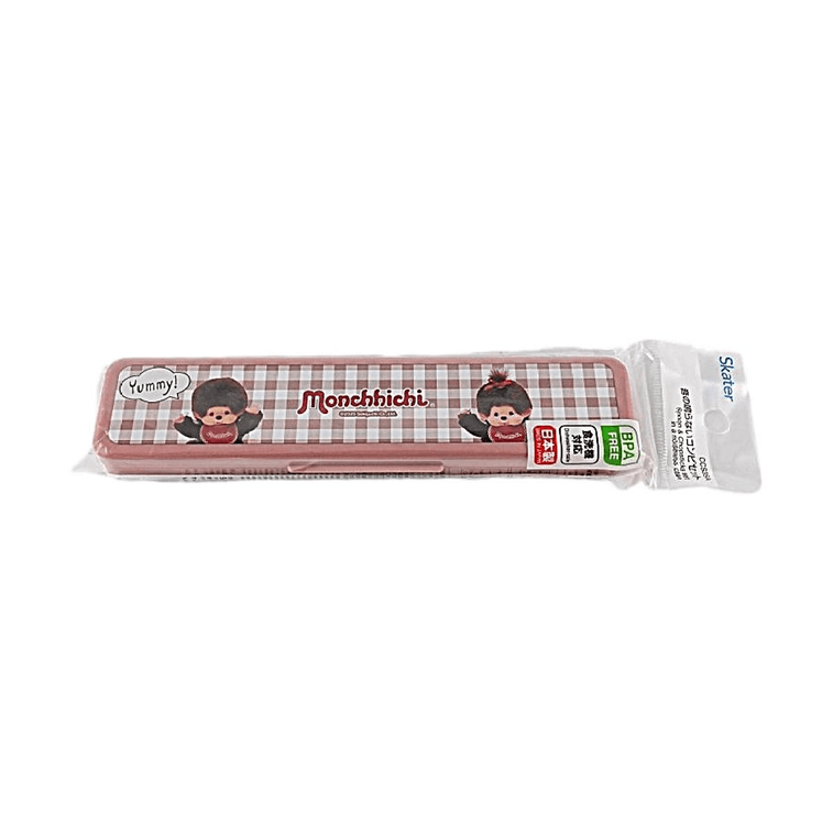 Monchhichi Silent Cutlery Set 18cm Chopsticks & Spoon【Silent & Shockproof】【Dishwasher Safe】【Made in Japan】 8
