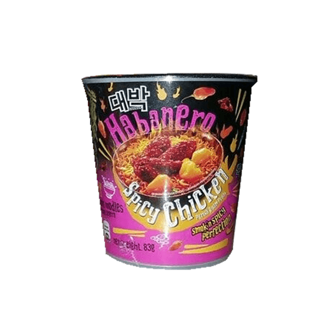 MAMEE CHEF Habanero Crazy Spicy Chicken Cup Noodle 83g