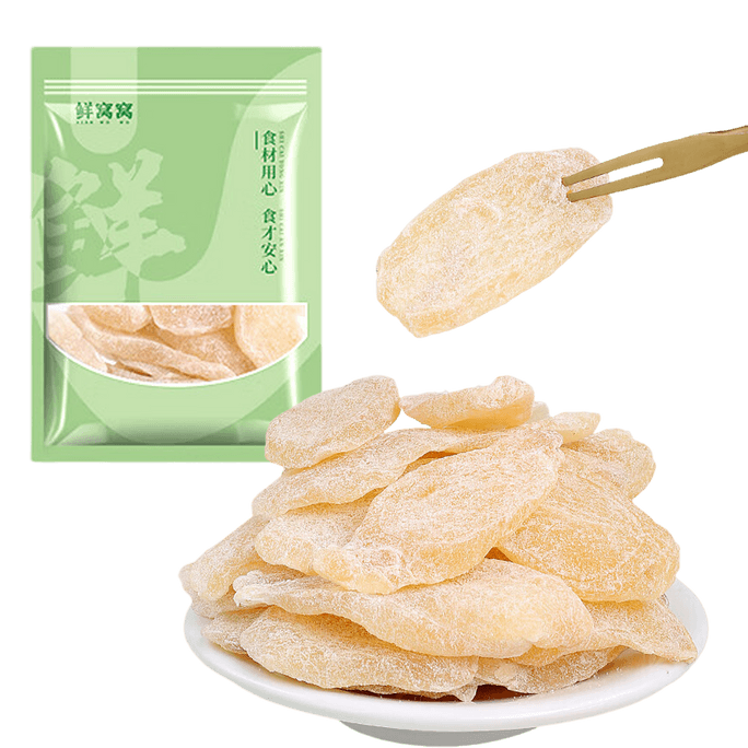 Artisan Preserved Plum & Ginger Slices (200g)  Instant Sweet-Tangy Bites  Infusion-Ready Treat  Functional Snack