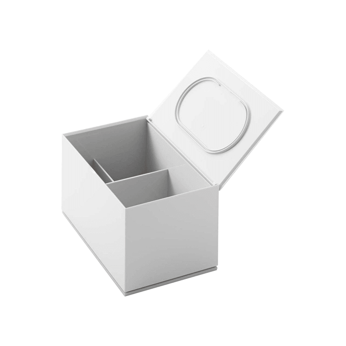 山崎実業ホーム スキンケア用品収納ボックス（ホワイト） 1個