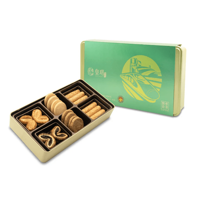 Palmiers, Eggrolls and Cookies - Luscious Combo Gift Box 155g