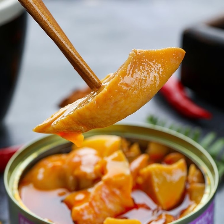 【Authentic Conch Meat Seafood】Large Conch Meat 100g*2 Can, Sliced Conch Meat, Side Dish, Snack With Alcohol, Seafood Snack, Canned, Ready To Eat 7