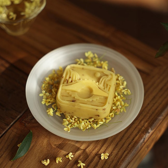 知味观 桂花糕 秋风板栗味 190g【茶点伴手礼】【杭帮点心】【收到后请冷藏】