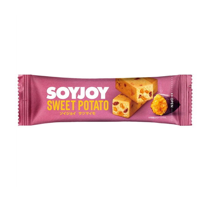 OTSUKA SOYJOY Low Calorie Meal Replacement Soy Nutrient Energy Bar Sweet Potato Flavor 30g