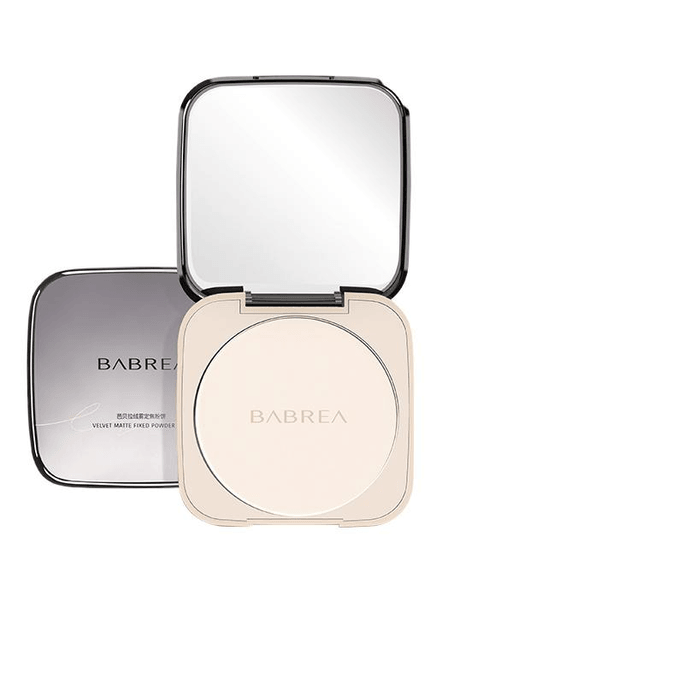 [중국 직배송] 바베라 라지 파우더 파운데이션 - 유분 조절, 오래 지속되는 브라이트닝 세팅 파우더, 16g*1박스