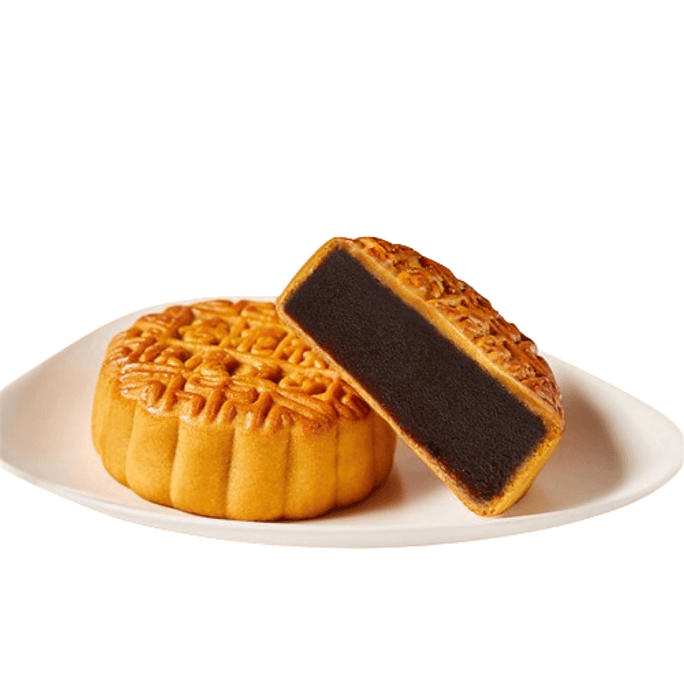 【中国直邮】杏花楼 上海广式小月饼 零食小吃下午茶糕点 玫瑰豆沙100g/袋