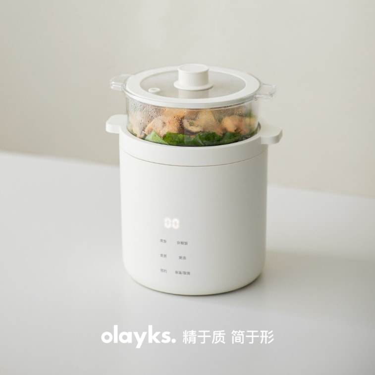 Mini Electric Rice Cooker with Steamer – 1.2L Capacity | 110–120V | Ideal for Dorm, Apartment & Single Living 5