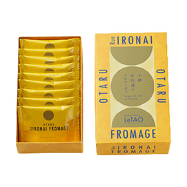 日本 LeTAO Otaru Rue Ionai FROMAGE 小樽奶油芝士饼干 9枚装