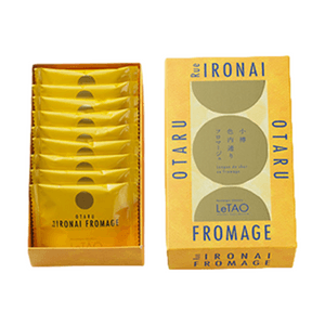 日本 LeTAO Otaru Rue Ionai FROMAGE 小樽奶油芝士饼干 9枚装