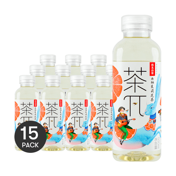 자몽 재스민차 500ml *15개입【15개입】포장은 다를 수 있습니다.