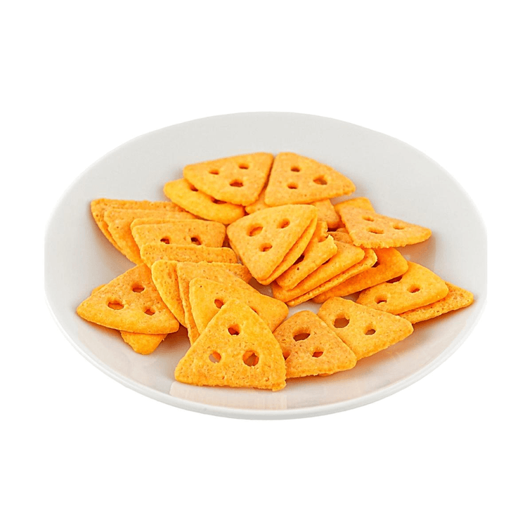 Cheeza Cheddar Cheese Crackers, 1.12 oz【53% Aged Cheddar】 3