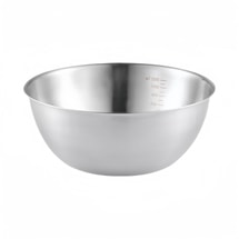  韓國 美妝其他（韓國） 韓式19cm 304不鏽鋼沙拉盆打蛋盆 附刻度烘焙盆料理噴攪拌碗