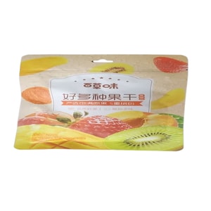 百草口味 好多種果乾混合裝蜜餞果脯水果乾免洗即食水果果脯80g*1袋
