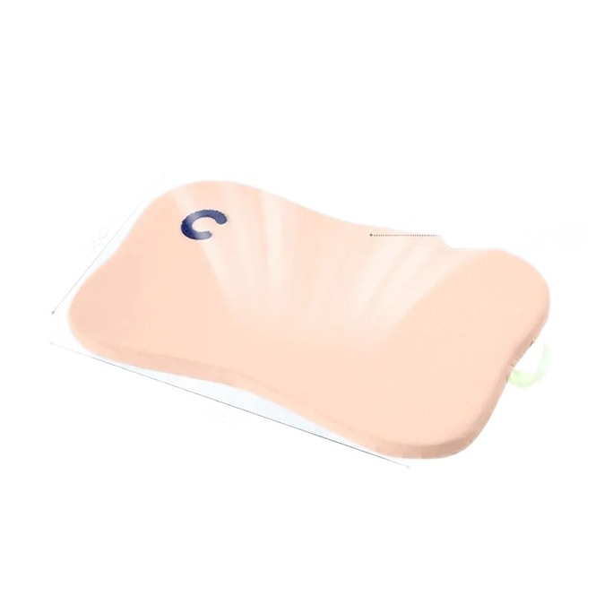 Baby Pillow For Children Over 6 Months, Cloud Pillow For Newborns From 0 To 1 To 2-3 Years Old, Breathable Silicone, Four Seasons Pink, 58x35x2.50cm, 1 piece