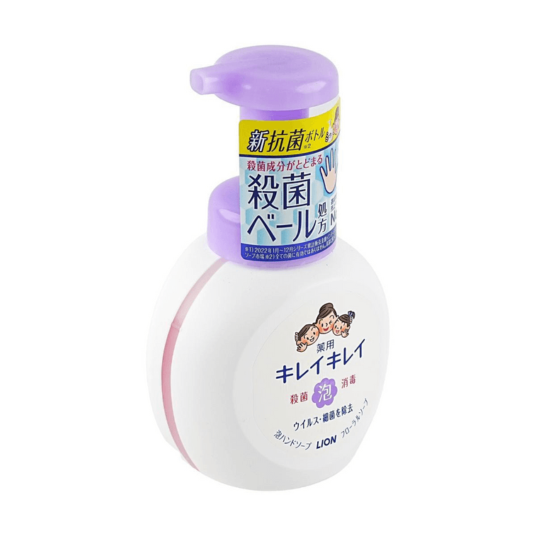 【Value Pack】Japan Antibacterial Household Sanitizer Foam Hand Soap Safe for Children #Floral Flavor, 8.5 fl oz*3 3