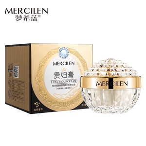 맹시란 노블 레이디 크림, 동충하초와 나이아신아마이드 함유 영양 및 브라이트닝 크림, 주름 개선, 보습, 미백, 탄력 강화, 올인원 크림, 리프팅 및 탄력 크림, 빠르게 흡수되는 에센스, 50g