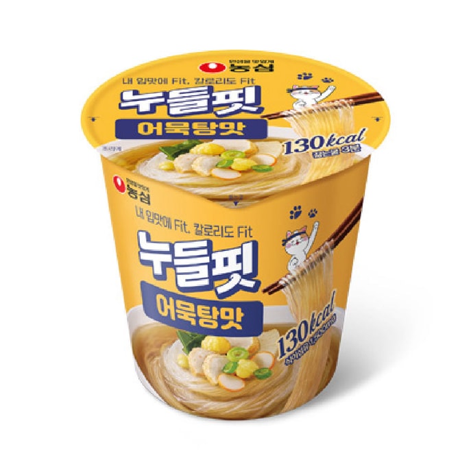 Nongshim Noodle Fit Fish Cake Soup Flavor 36.2g
