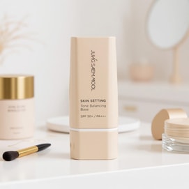 Skin Setting Tone Balancing Base, 3-in-1 Sunscreen Makeup Primer, SPF50+ / PA+++, 1.35 fl oz. Version Randomly